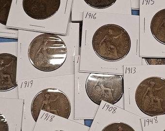United Kingdom Great Britain Penny Pick Your Date