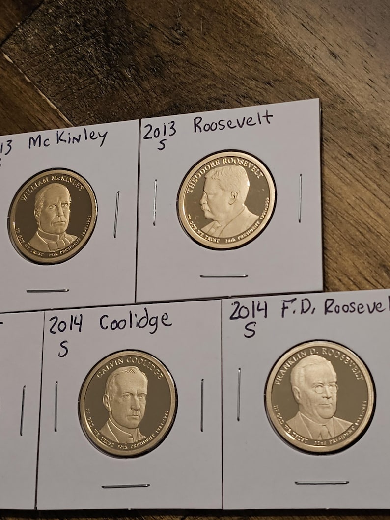 Proof Presidential Uncirculated One Dollar Coin 2007-2020 Pick Your President image 5