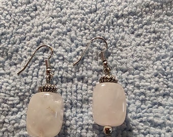 Stunning handmade vintage polished drop earrings