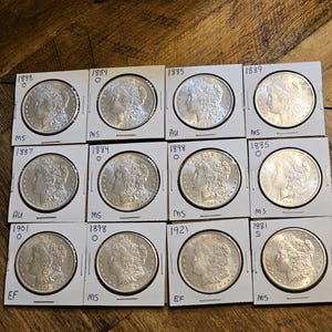 Vintage Silver Morgan Dollars 1878-1921 Pick Your Date and Grade bild 10