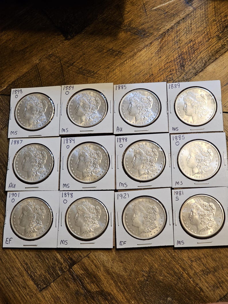 Vintage Silver Morgan Dollars 1878-1921 Pick Your Date and Grade bild 10