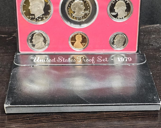 1979 S Proof Set 6 coins Included Original Mint Packaging