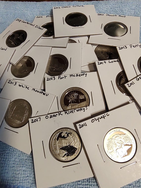 America the Beautiful Proof Deep Cameo Quarters PF Quality 2010-2021