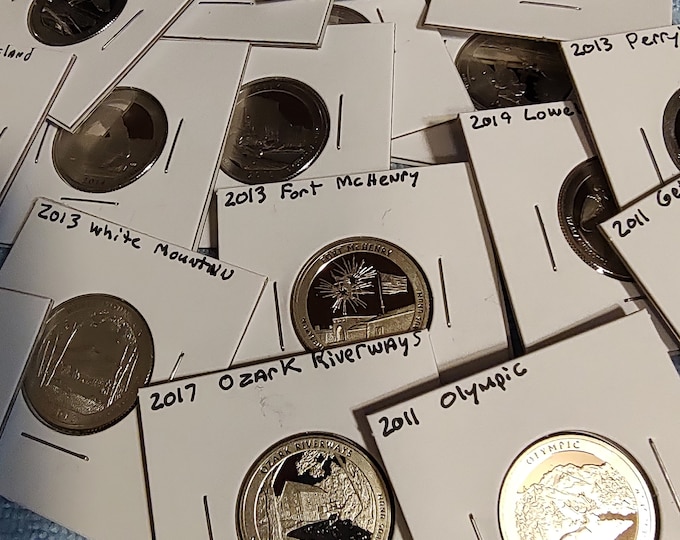America the Beautiful Proof Deep Cameo Quarters PF Quality 2010-2021