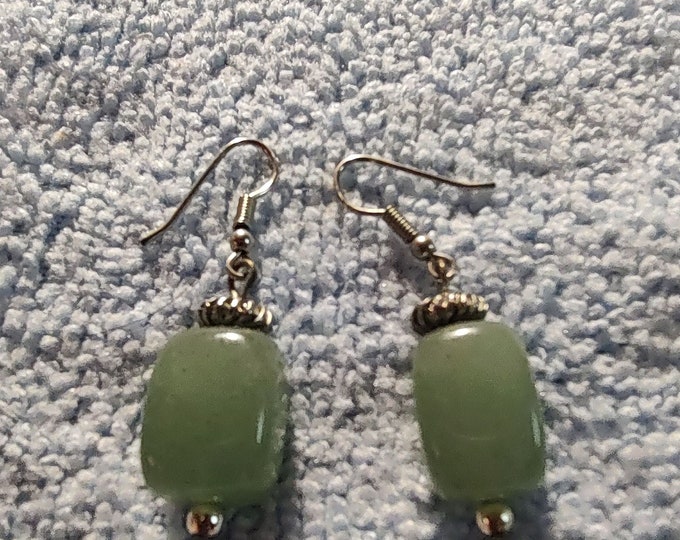 Stunning handmade vintage polished drop earrings