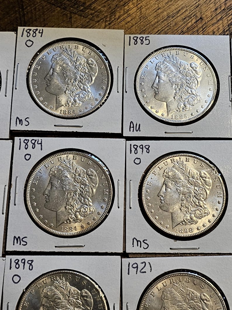 Vintage Silver Morgan Dollars 1878-1921 Pick Your Date and Grade bild 11