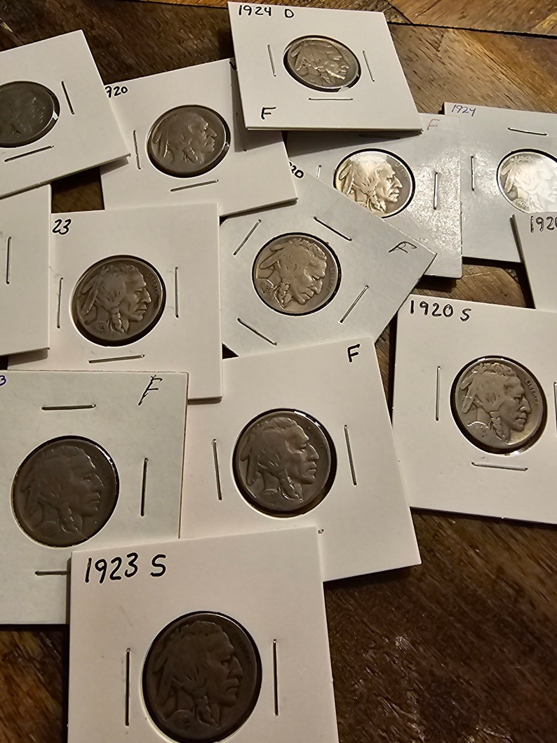 Buffalo Nickel 1920-1927 Pick Your Date And Grade image 1