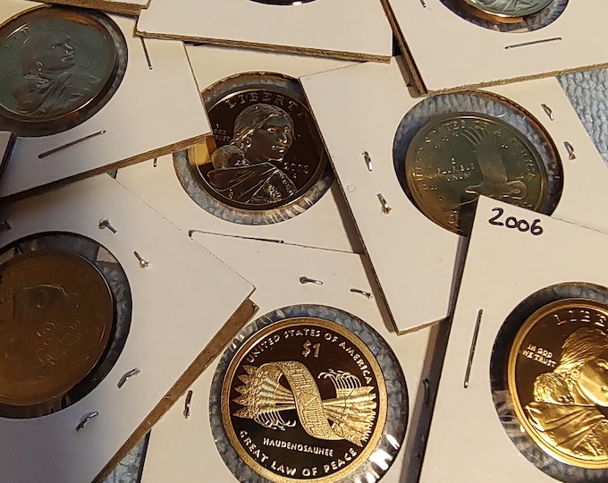 Proof Sacagawea and Native American one Dollar Coin Pick Your Year