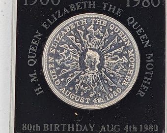 H. M. Queen Elizabeth The Queen Mother Crown August 4th 1980 United Kingdom Great Britain
