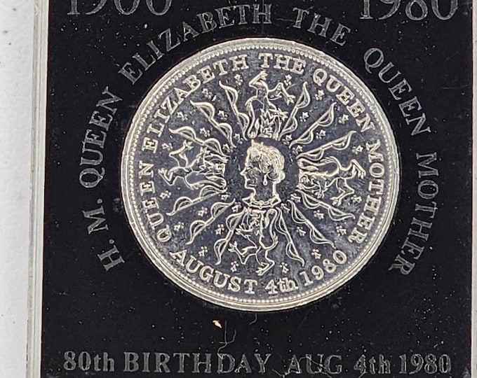 H. M. Queen Elizabeth The Queen Mother Crown August 4th 1980 United Kingdom Great Britain