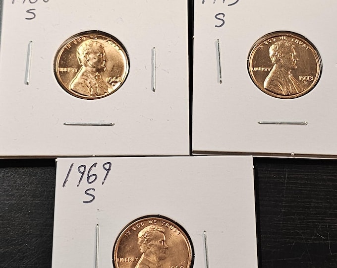 Uncirculated Lincoln Memorial Penny San Francisco Mint Pick Your Date