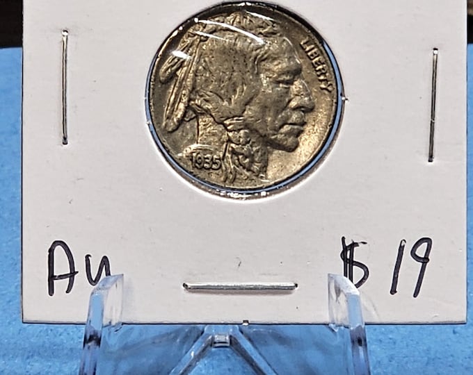 1935 About Uncirculated Buffalo Nickel