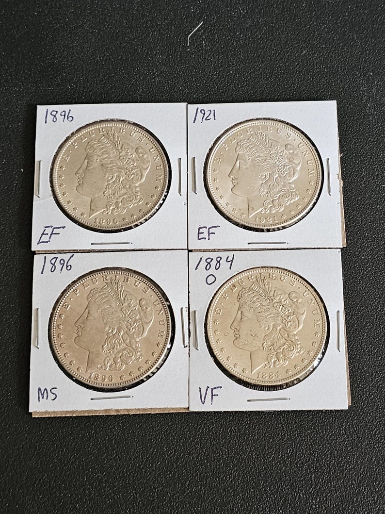 Vintage Silver Morgan Dollars 1878-1921 Pick Your Date and Grade bild 14