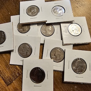 Uncirculated Washington Quarters Clad 1968-1998 Dever Mint pick your Date.
