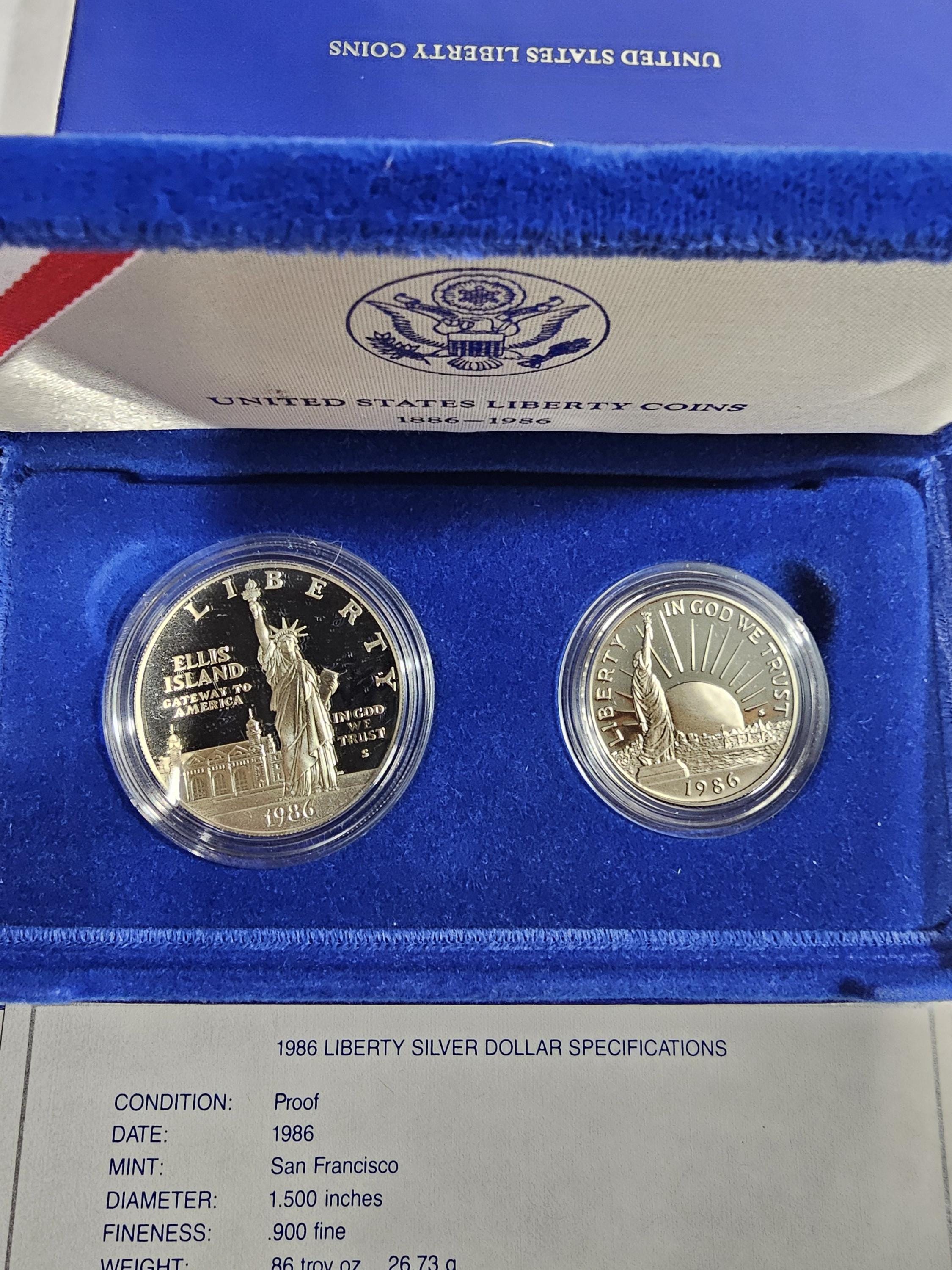 1986 Liberty Coins - Etsy
