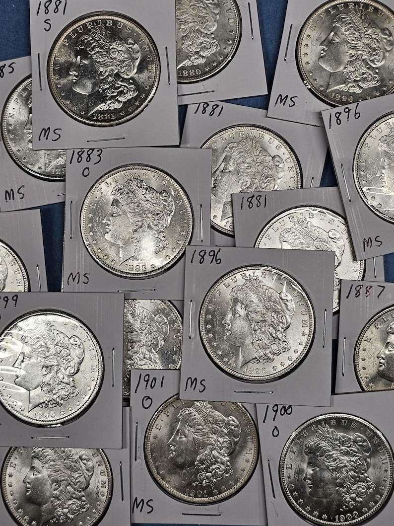 Vintage Silver Morgan Dollars 1878-1921 Pick Your Date and Grade bild 3