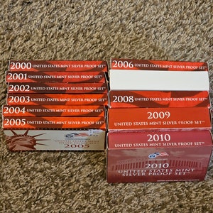 Silver S Mint Proof sets 1992-2023 Pick Your Date