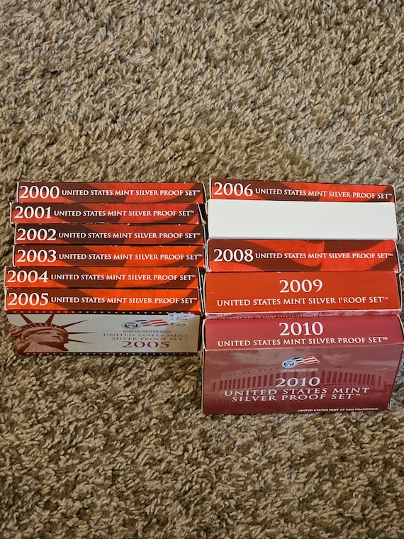 Silver S Mint Proof sets 1992-2023 Pick Your Date