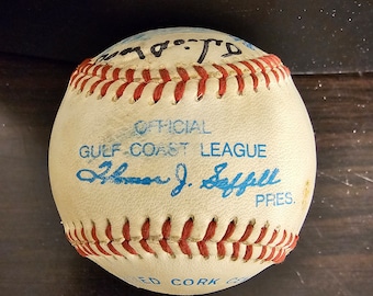 Signed Gulf Coast League Baseball