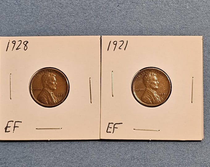 One Wheat penny 1909 VDB Thru 1933D Extra Fine Pick Your Year