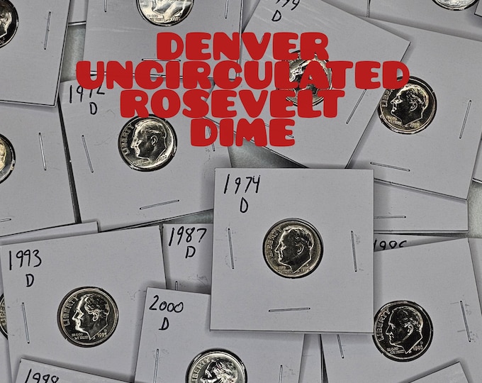 Uncirculated Denver Roosevelt Dimes 1968 Thru 2024 Pick Your Date