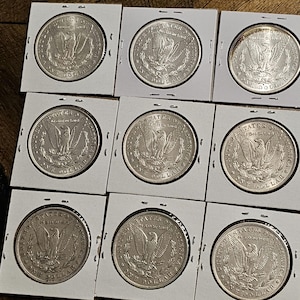 Vintage Silver Morgan Dollars 1878-1921 Pick Your Date and Grade bild 9