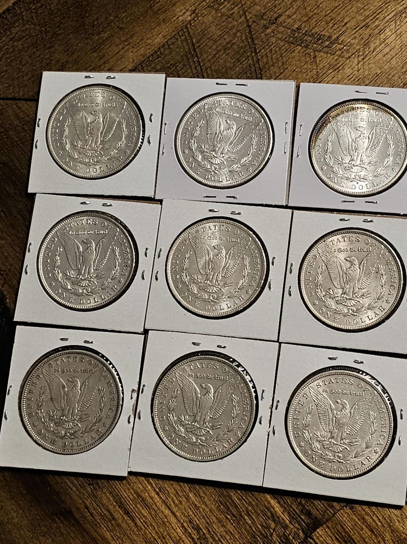 Vintage Silver Morgan Dollars 1878-1921 Pick Your Date and Grade bild 9