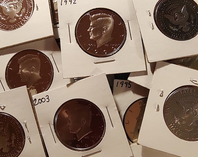 Proof Kennedy half dollar 1964-2020 pick your year