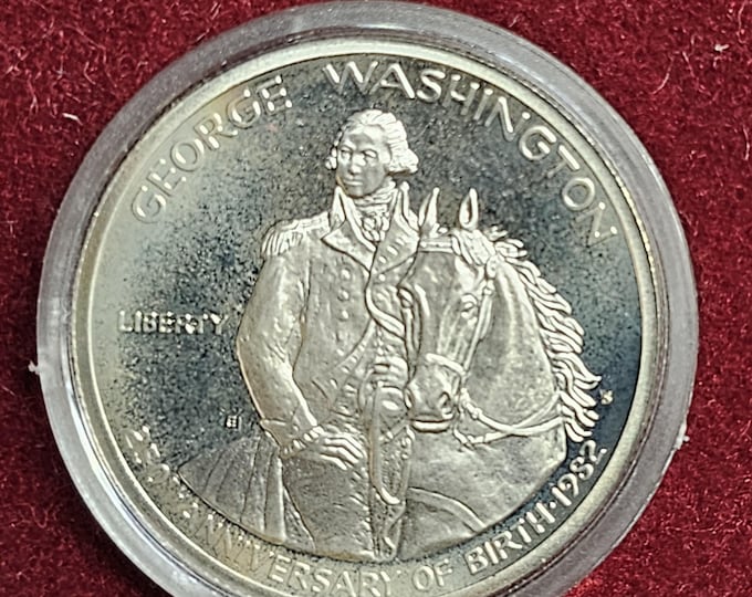 1982 S George Washington 250th anniversary silver proof commemorative