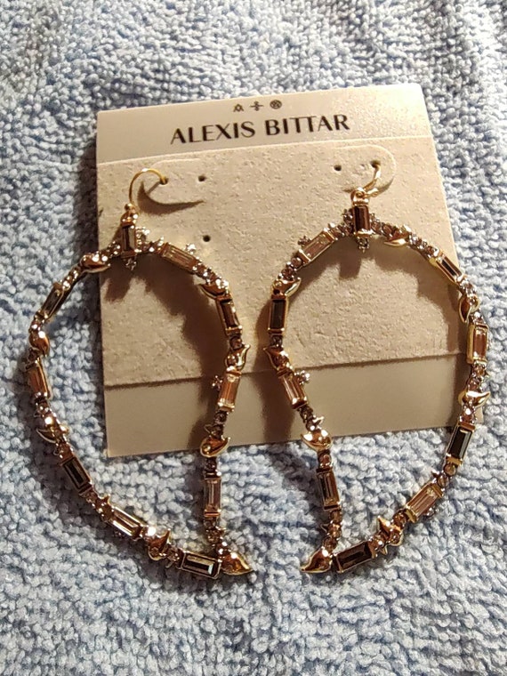 Stunning vintage Alexis Bittar earrings