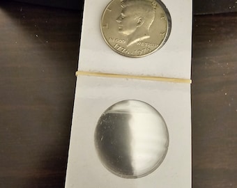 One Hundred (100) Dollar Size 2X2 Cardboard/Mylar Coin Holders Flips