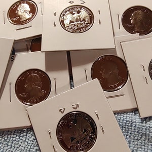 Proof Washington quarters 1932 - 1998 find your year PF quality