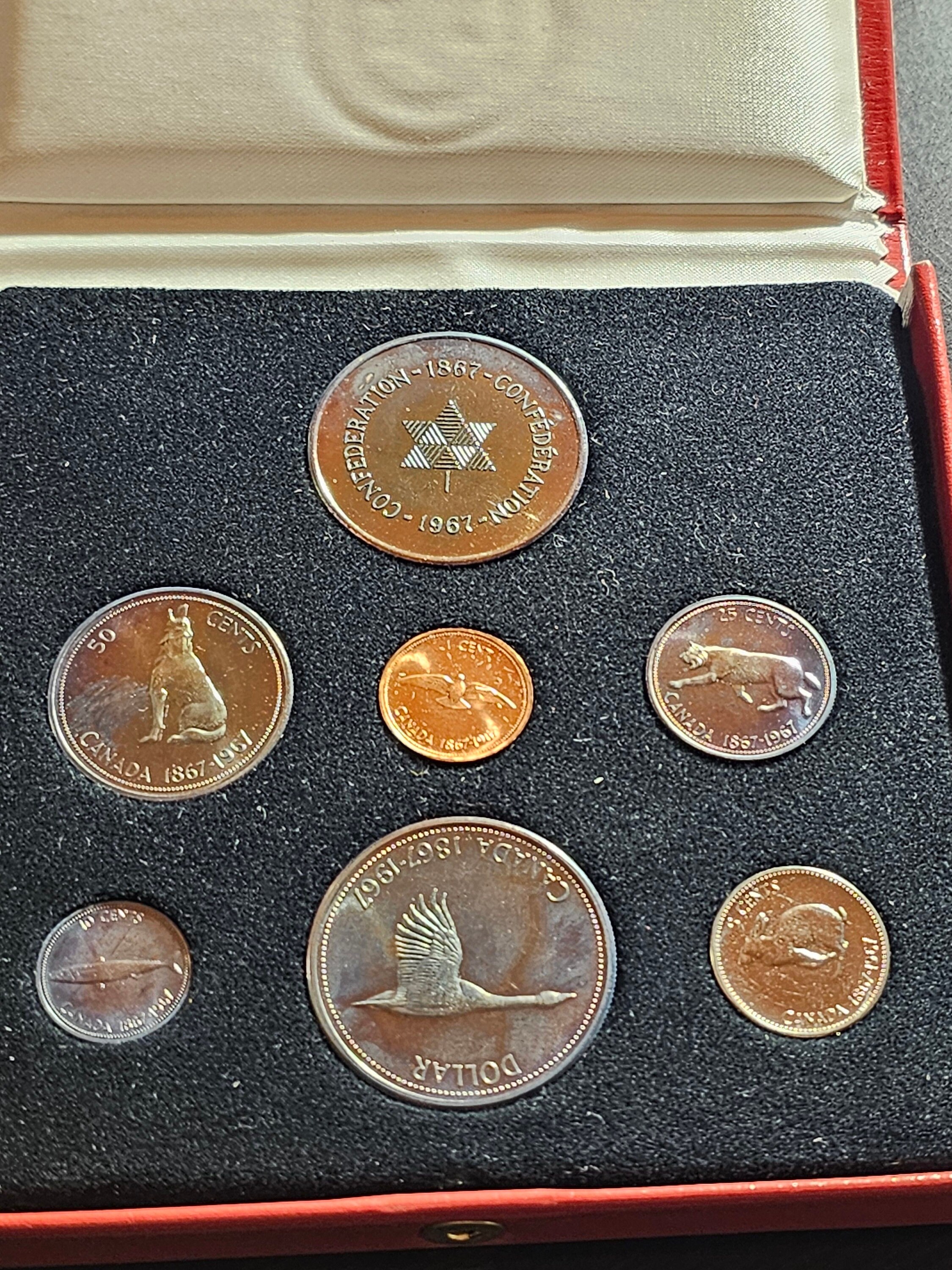 Coins and Canada - 1 cent 1887 - Proof, Proof-like, Specimen, Brilliant  uncirculated