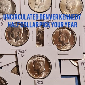 1964 Kennedy Half Dollar Coin - Etsy