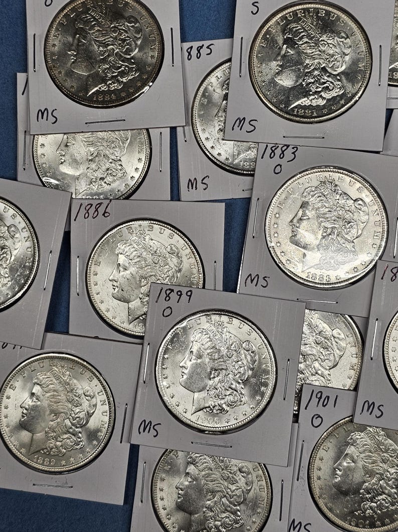Vintage Silver Morgan Dollars 1878-1921 Pick Your Date and Grade bild 2