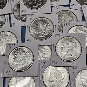 Vintage Silver Morgan Dollars 1878-1921 Pick Your Date and Grade bild 1