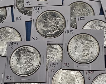 Vintage Silver Morgan Dollars 1878-1921 Pick Your Date and Grade