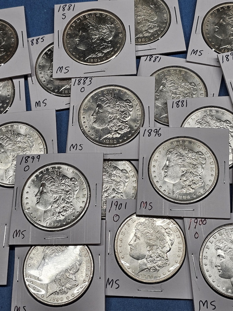 Vintage Silver Morgan Dollars 1878-1921 Pick Your Date and Grade bild 1