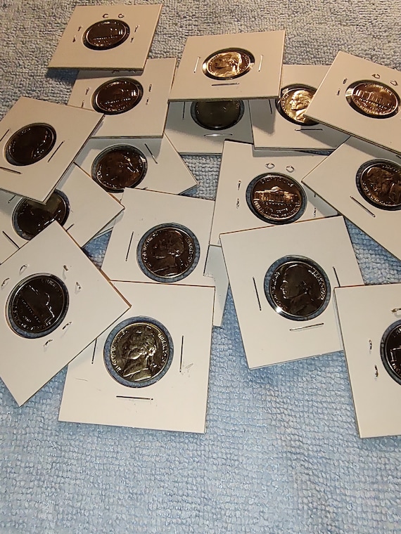 Brilliant uncirculated 1959 Jefferson nickel high grade