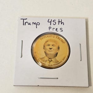 Trump 45th presidential dollar