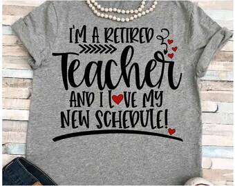 Download Retired Teacher Svg Etsy