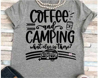 Coffee Camping Svg Etsy