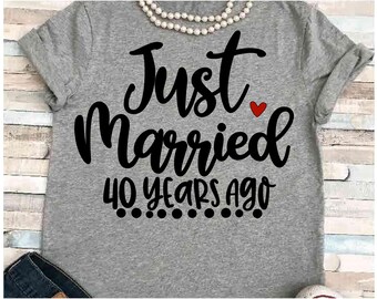 Download 40th Wedding Svg Etsy