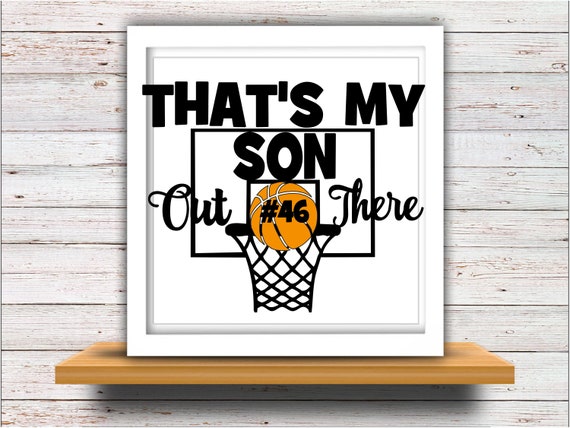 Basketball Svg Dxf Jpeg Silhouette Cameo Cricut Son Svg Etsy