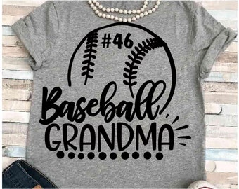 Baseball SVG DXF JPEG Silhouette Cameo Cricut mom svg baseball iron on Baseball grammy Grandma svg baseball shirt family group shirts mimi