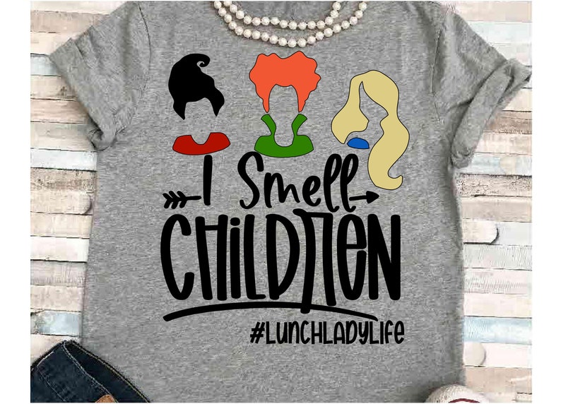 Download Halloween SVG DXF JPEG Silhouette Cameo Cricut lunch lady ...