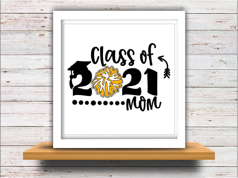 Download Senior Mom SVG DXF JPEG Silhouette Cameo Cricut Class of 2021 | Etsy