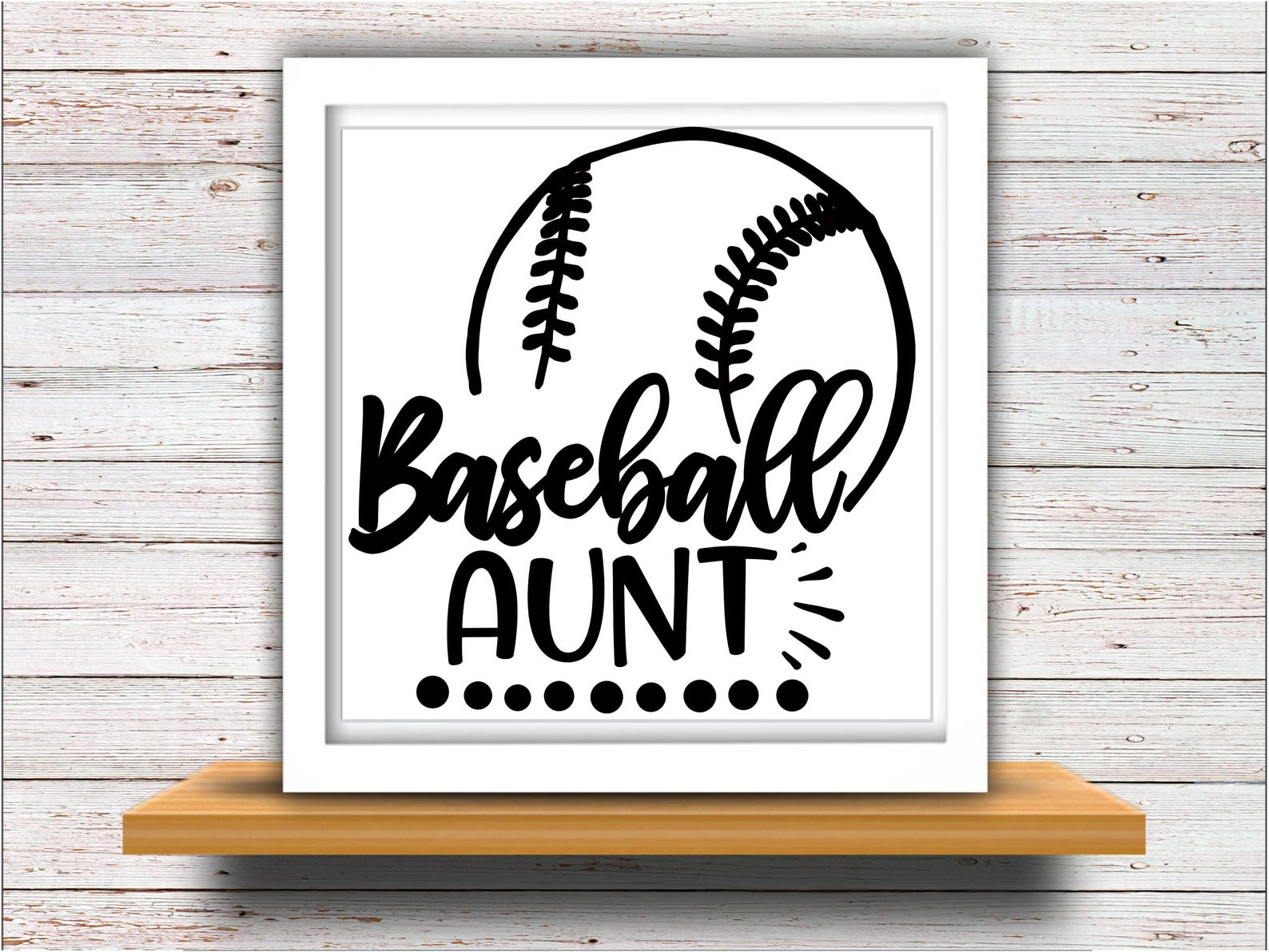 Download Baseball SVG DXF JPEG Silhouette Cameo Cricut Aunt svg | Etsy