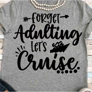 Cruise Svg SVG DXF JPEG Silhouette Cameo Cricut Adulting Svg - Etsy