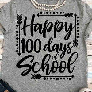 Teacher SVG DXF JPEG Silhouette Cameo Cricut 100 days of school sign para professional teacher iron on Principal  lunch lady cafeteria 100